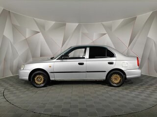2007 Hyundai Accent ТагАЗ II, серебристый, 345000 рублей, вид 5