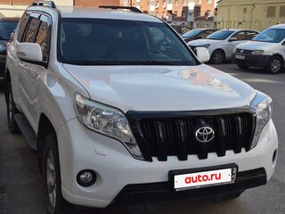 2015 Toyota Land Cruiser Prado 150 Series Рестайлинг 1, белый, 3250000 рублей, вид 1