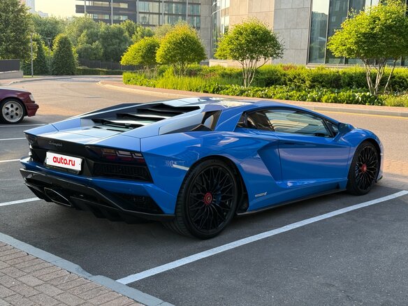 2017 Lamborghini Aventador I Рестайлинг, синий, 29250000 рублей - вид 10