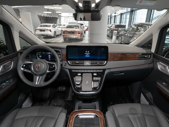 2025 Hongqi HQ9, чёрный - вид 11