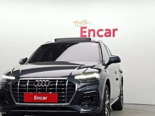 2023 Audi Q5 40 TDI II (FY) Рестайлинг, чёрный, 6584797 рублей, вид 4