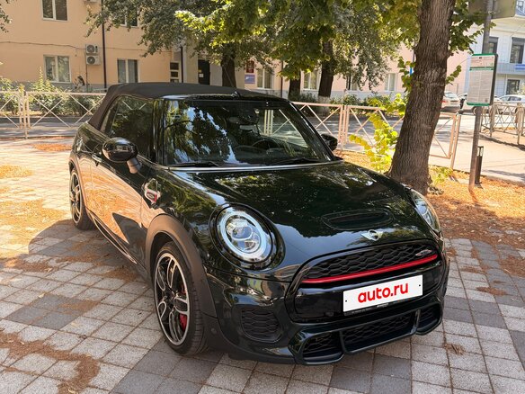 2021 Mini Cabrio JCW John Cooper Works III Рестайлинг, зелёный, 2750000 рублей - вид 5