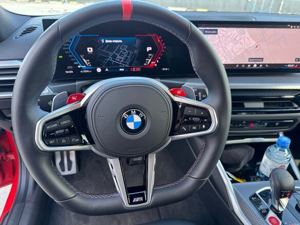 2025 BMW M3 Competition Package VI (G80) Рестайлинг, оранжевый - вид 10