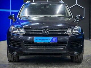 2012 Volkswagen Touareg II, чёрный, 1646000 рублей, вид 3