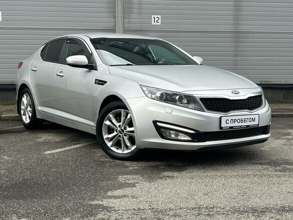 2013 Kia Optima III, серебристый - вид 2