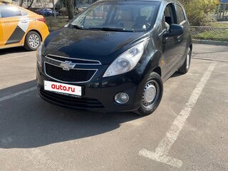 2012 Chevrolet Spark III, чёрный, 600000 рублей, вид 1