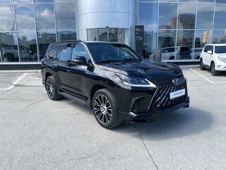 2018 Lexus LX 570 III Рестайлинг 2, чёрный, 10350000 рублей, вид 3