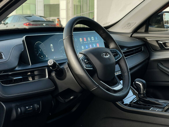 2024 Chery Tiggo 4 Pro I Рестайлинг, чёрный, 1677000 рублей - вид 12