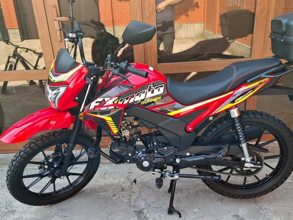 2025 FX moto Runner, красный, 70000 рублей - вид 1