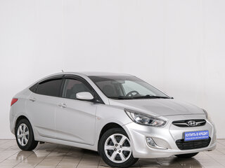 2012 Hyundai Solaris I, серебристый, 789000 рублей, вид 1