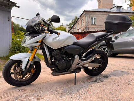 2008 Honda CB 600F Hornet, белый, 440000 рублей, вид 4