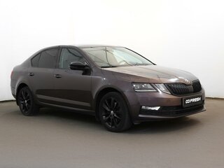 2017 Skoda Octavia III (A7) Рестайлинг, коричневый, 1997000 рублей, вид 2