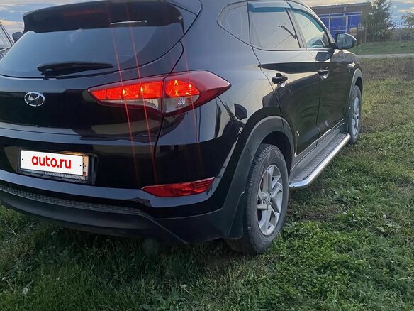 2016 Hyundai Tucson III, чёрный, 1650000 рублей - вид 3