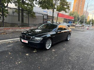 2006 BMW 7 серии 750i IV (E65/E66) Рестайлинг, чёрный, 690000 рублей, вид 2