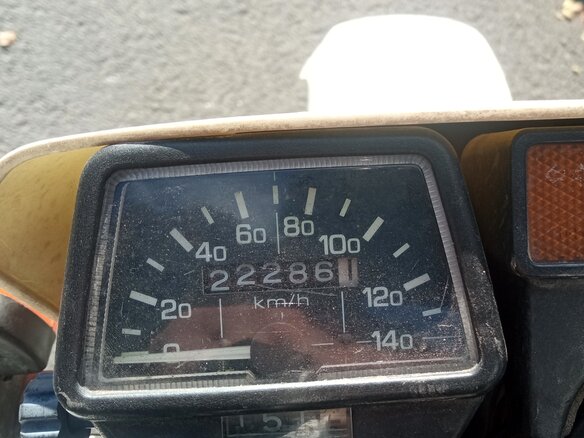 1995 Yamaha XT225 Serow, белый, 170000 рублей - вид 4