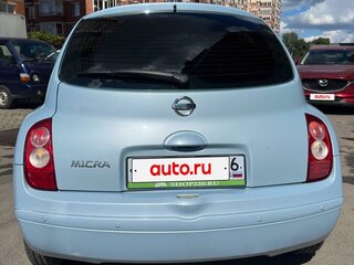 2006 Nissan Micra III (K12), голубой, 570000 рублей, вид 4