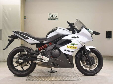 2010 Kawasaki ER-6F (Ninja 650R), белый, 475000 рублей, вид 2