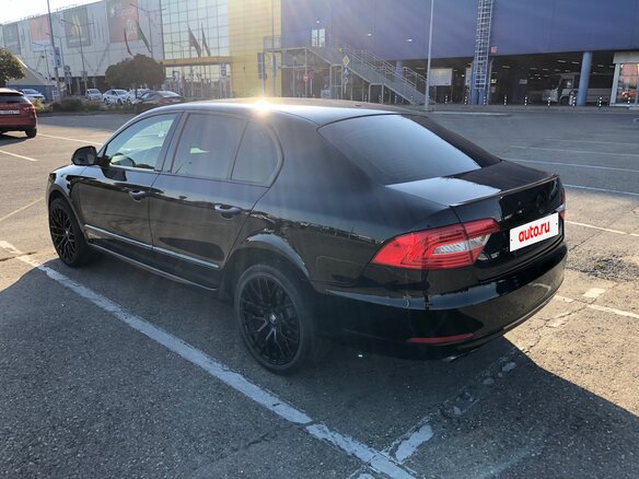 2013 Skoda Superb II Рестайлинг, чёрный, 1730000 рублей - вид 5