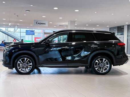 2026 Infiniti QX60 II, чёрный, 6520000 рублей, вид 4