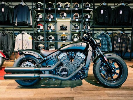 2023 Indian Scout, чёрный, 1390000 рублей, вид 2
