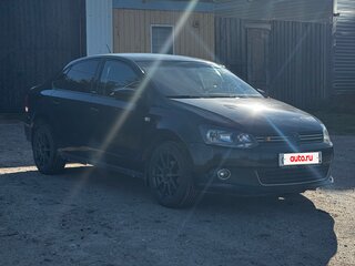 2014 Volkswagen Polo V, чёрный, 510000 рублей, вид 2