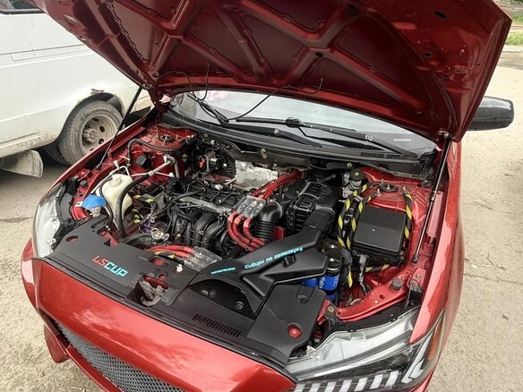 2010 Mitsubishi Lancer X, красный, 1399999 рублей - вид 14