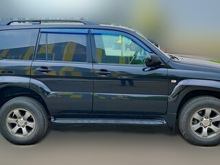 2008 Toyota Land Cruiser Prado 4-speed 120 Series Рестайлинг, чёрный, 2150000 рублей, вид 4
