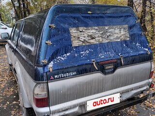 2002 Mitsubishi L200 III, серый, 400000 рублей, вид 2