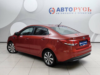 2016 Kia Rio III Рестайлинг, красный, 1099000 рублей, вид 2