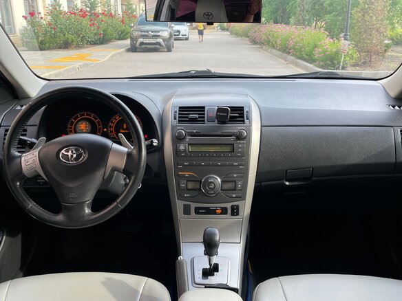 2007 Toyota Corolla AMT X (E140, E150), чёрный, 750000 рублей - вид 12