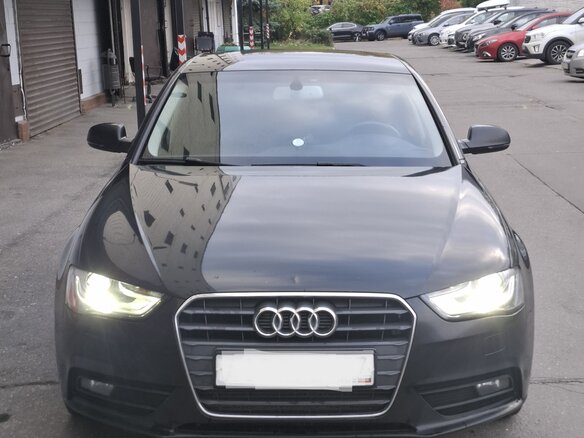 2015 Audi A4 IV (B8) Рестайлинг, чёрный, 1800000 рублей
