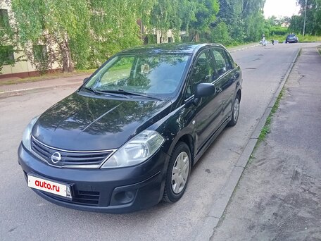 2011 Nissan Tiida I Рестайлинг, чёрный, 550000 рублей, вид 5