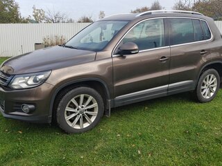 2014 Volkswagen Tiguan I Рестайлинг, коричневый, 1550000 рублей, вид 4