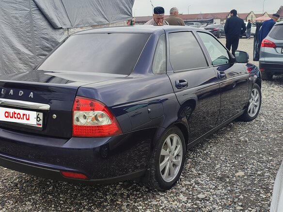 2015 Lada (ВАЗ) Priora I Рестайлинг, синий, 560000 рублей - вид 5