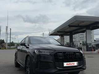 2020 Audi Q7 45 TDI II (4M) Рестайлинг, чёрный, 5500000 рублей, вид 1