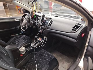 2010 Kia Cerato Koup II, серебристый, 950000 рублей, вид 5