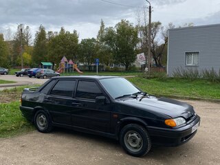 2003 Lada (ВАЗ) 2115, чёрный, 145000 рублей, вид 1