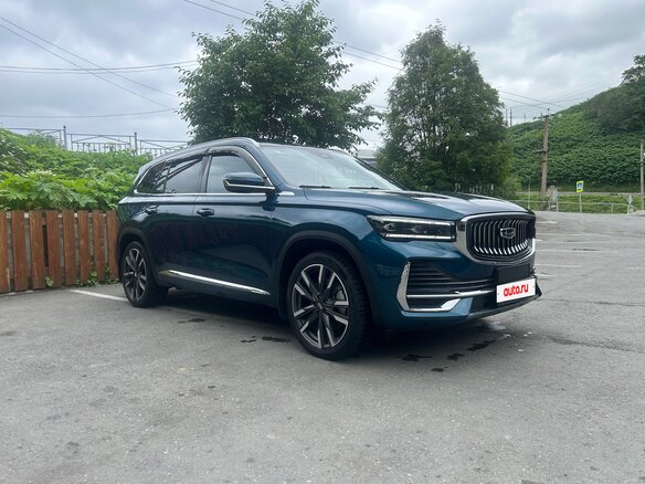 2023 Geely Monjaro (Xingyue L) I, синий, 3300000 рублей - вид 7