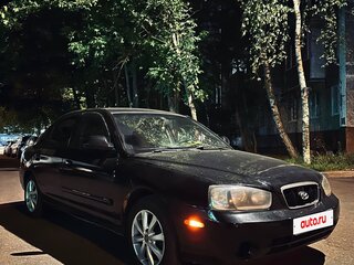 2001 Hyundai Elantra III (XD), чёрный, 150000 рублей, вид 3
