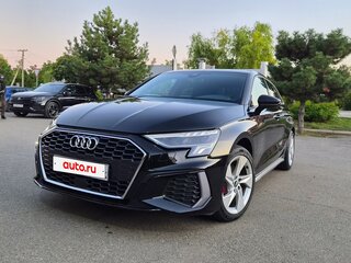 2021 Audi A3 Sportback 35 TFSI IV (8Y), чёрный, 2970000 рублей, вид 1
