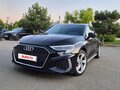 2021 Audi A3 Sportback 35 TFSI IV (8Y), чёрный, 2970000 рублей