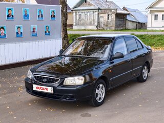 2007 Hyundai Accent ТагАЗ II, серебристый, 350000 рублей, вид 1