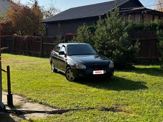 2012 Lada (ВАЗ) Priora I, чёрный, 399900 рублей, вид 4