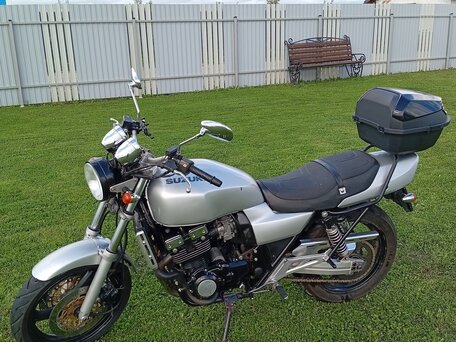1995 Suzuki GSX 400 Impulse, серебристый, 160000 рублей, вид 1