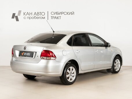 2012 Volkswagen Polo V, серебристый, 670000 рублей, вид 3