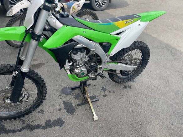 2017 Kawasaki KX 450, зелёный, 500000 рублей - вид 6