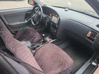 2008 Hyundai Elantra ТагАЗ III (XD2) Рестайлинг, чёрный, 380000 рублей, вид 4