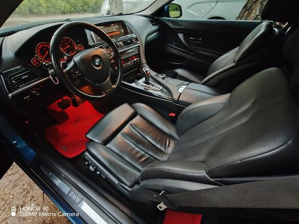 2014 BMW 6 серии 640i xDrive III (F06/F13/F12), синий, 1750000 рублей - вид 6