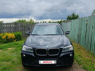 2012 BMW X3 20i xDrive II (F25), чёрный, 1600000 рублей, вид 1