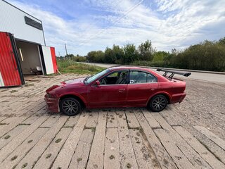 2002 Mitsubishi Galant VIII Рестайлинг, красный, 220000 рублей, вид 3